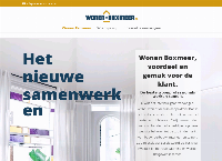Website van Wonen Boxmeer 