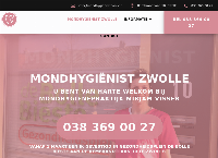 Website van Mondhygiënepraktijk Mirjam Visser 
