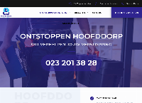 Website van Ontstoppen Hoofddorp Riool, Afvoer, Wc & Gootsteen 