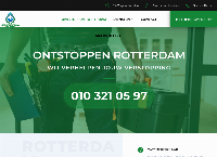 Website van Ontstoppen Rotterdam Riool, Afvoer, Wc & Gootsteen 