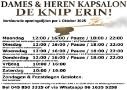 Vernieuwde openingstijden per 1 Oktober 2025