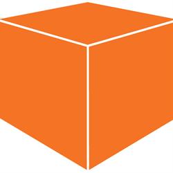 Orange cube