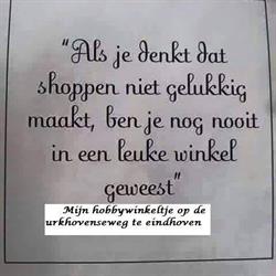 Mijn hobby winkeltje