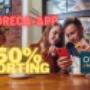 50% korting