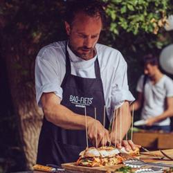 BAQ-fiets BBQ-Cateraar
