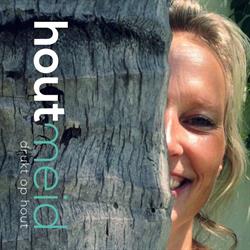 Houtmeid Drukt Op Hout