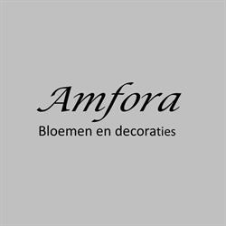 Amfora bloemen en decoraties
