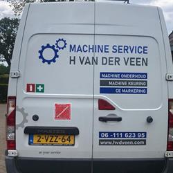 Machine service h vd veen