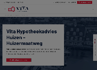 Website van Vita Hypotheekadvies Huizen 