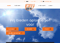 Website van Easyven Klimaatbeheersing 