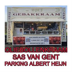 Oliebollenkraam van Huet (standplaats parking Albert Heijn Sas van Gent)