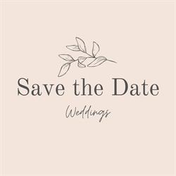 Save the date Weddings