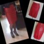 Leren koker rok Les Femmes Ledermode