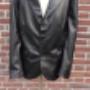 Leren heren blazer Les femmes ledermode