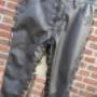 Leren veter broek Les femmes mode