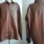 Leren heren blouse Les Femmes ledermode