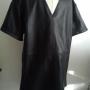 Leren heren shirt Les Femmes ledermode