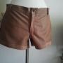 Leren short Les femmes mode