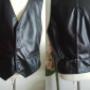 Leren heren gilet Les Femmes Ledermode