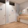 Toiletten en poetshoek Dental Clinics Leusden