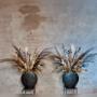 Black beauty, deze twee prachtige eyecatchers staan bij een van onze klanten te shinen in hun huis. Ook genieten van een droogbloemen boeket of liever zijden? alles is mogelijk