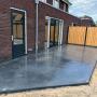 Betonvloer Terras Gevlinderd Antraciet