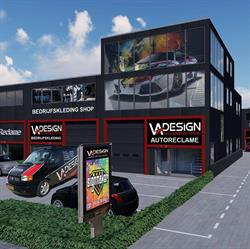 VA Design Reclamebelettering