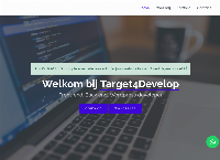 Website van Target4Develop 