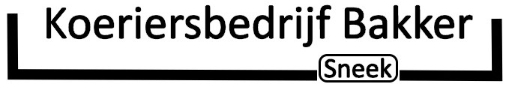 Koeriersbedrijf Bakker Sneek logo