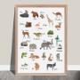 Duurzame posters voor de baby- en kinderkamer