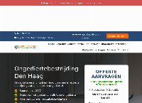 Website van Ongediertebestrijding Den Haag 