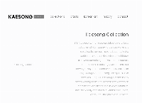 Website van Kaesong Collection 