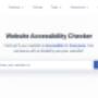 Accessibility checker screenshot