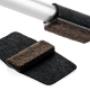 Wrap-Around Original Zwart voor ronde buisframes