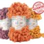 Puffy van Alize is het innoverende Lusgaren waarmee je breiwerk kunt maken zonder te breien!
Je gebruikt alleen je vingers.