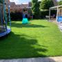 Opgeknapt gazon
