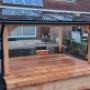 Solar veranda op vlonder