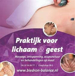 Biedron Balance Massage, Acupunctuur & Coaching
