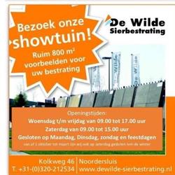 De Wilde Sierbestrating Lelystad