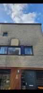 Proefreiniging gevel in Heerhugowaard