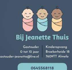Bij Jeanette Thuis