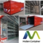 Brandweer IBGS HAB magazijncontainer met oprijklep materieelcontainer