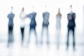 business-backgrounda-group-business-people-standing-office