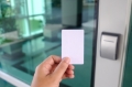 hand-using-security-key-card