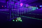 Blacklight Glow in the dark tennis