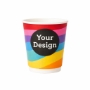 Bedrukte kartonnen koffiebekers